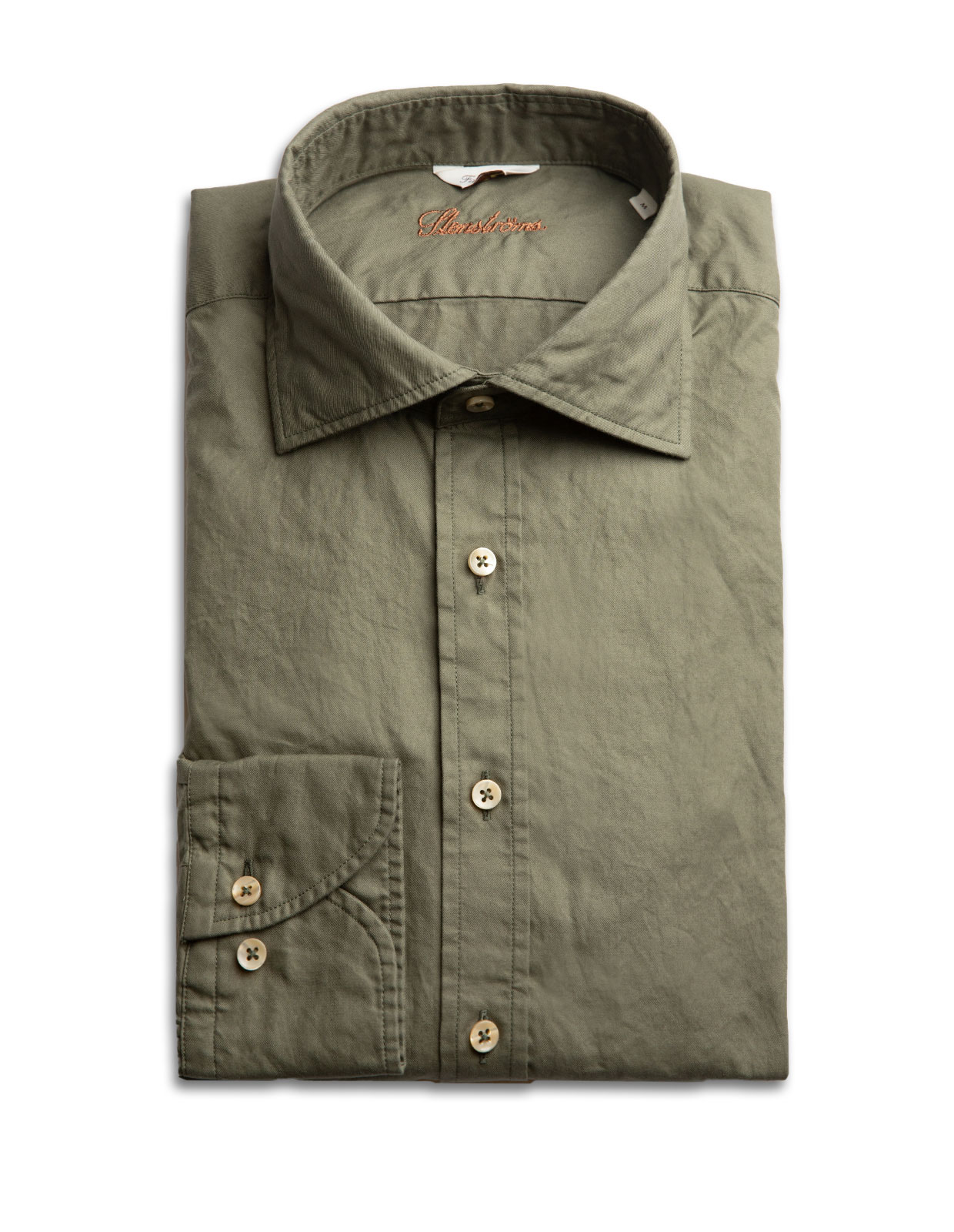 Fitted Body Shirt Green