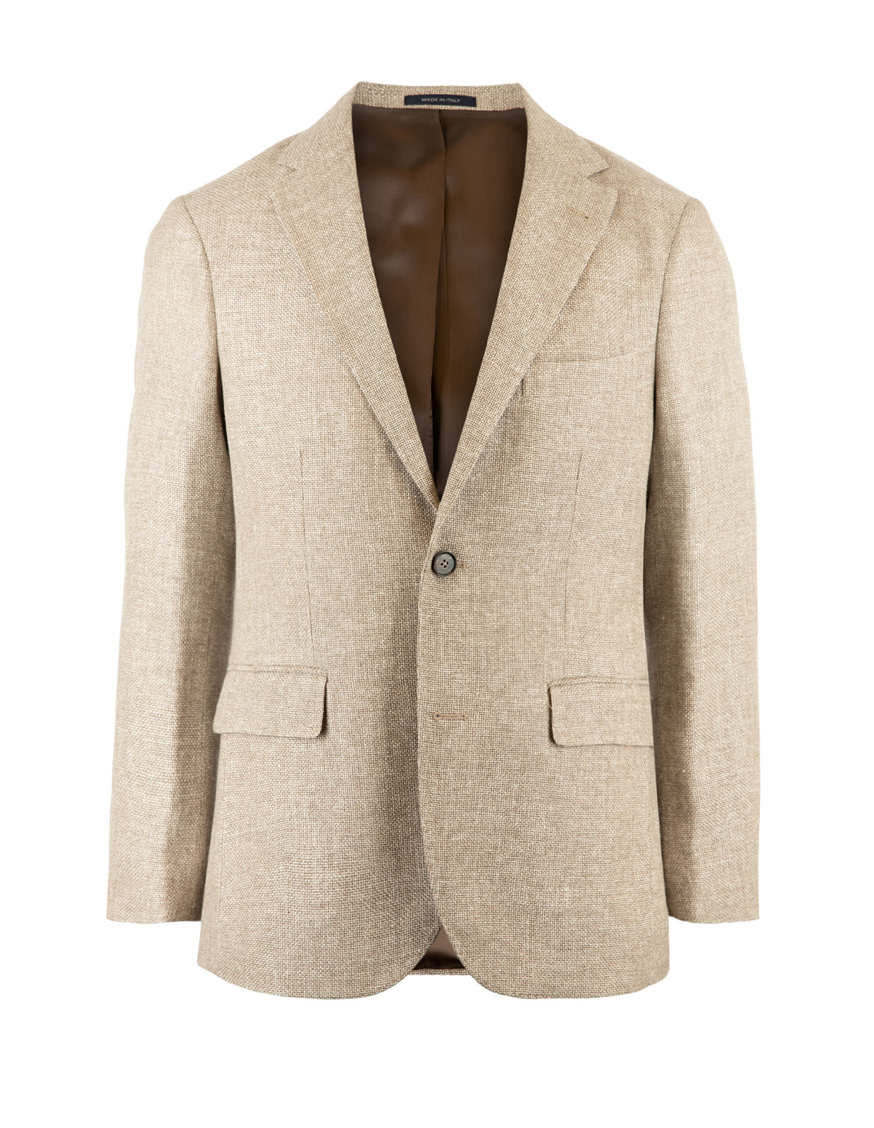 Roma Blazer Wool Linen Beige