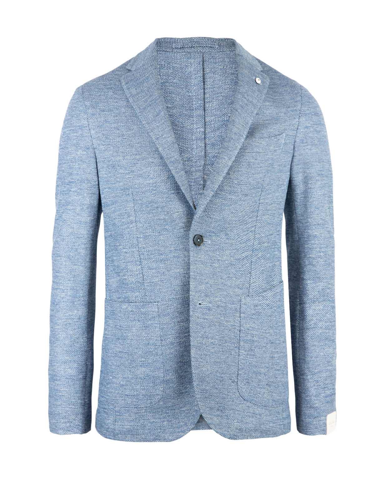Jack Jersey Jacket Linen Cotton Light Blue