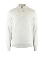 Selhurst Half Zip Cotton Cashmere Dove