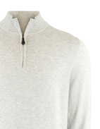 Selhurst Half Zip Cotton Cashmere Dove Stl 52