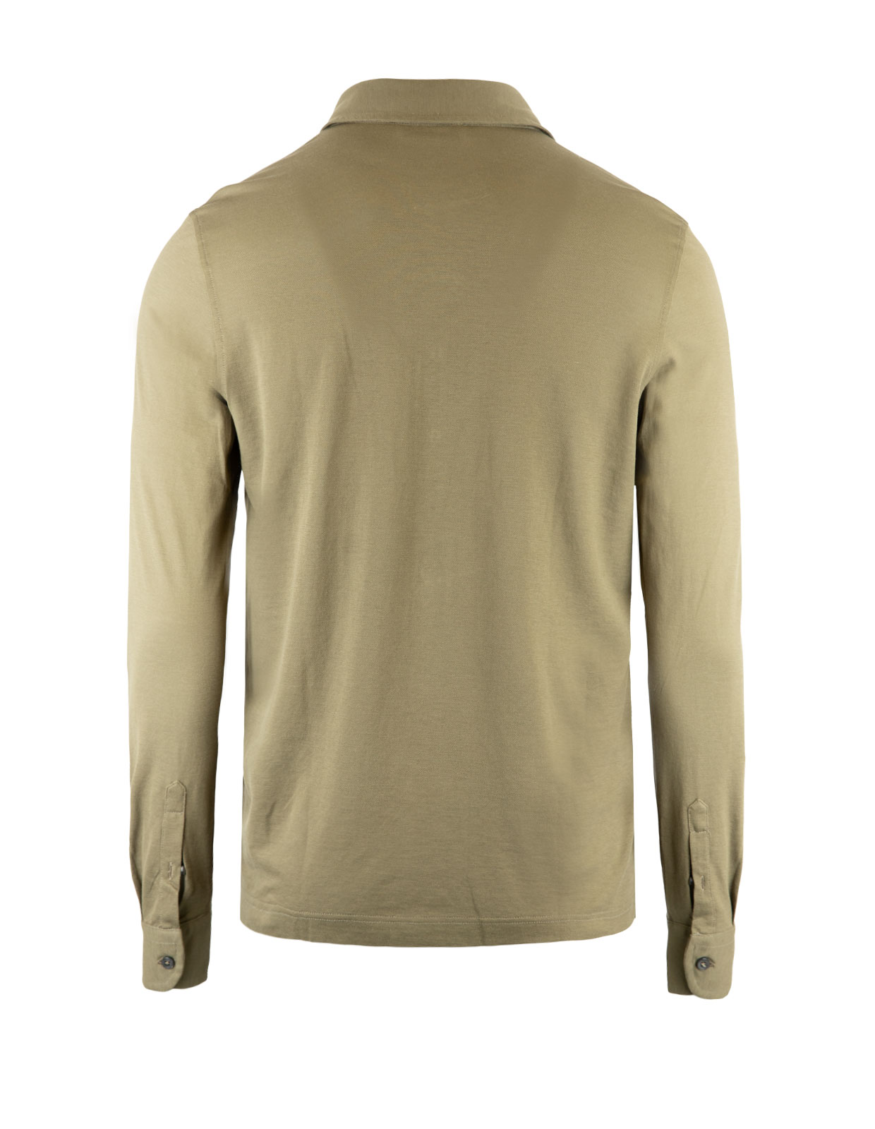 Jersey Popover Shirt Olive