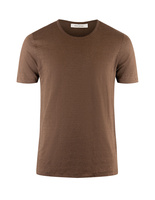 Vintage Linen T-Shirt Brown