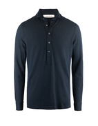 Popover Jerseyskjorta Bomull Navy 52