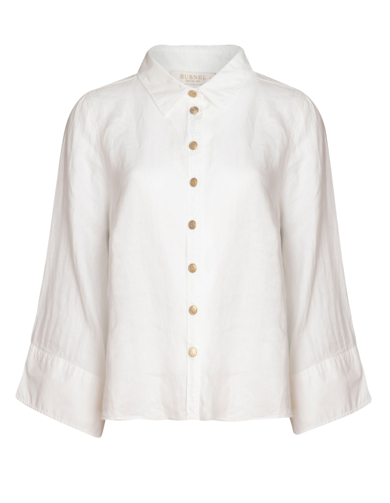Romy Linen Shirt White