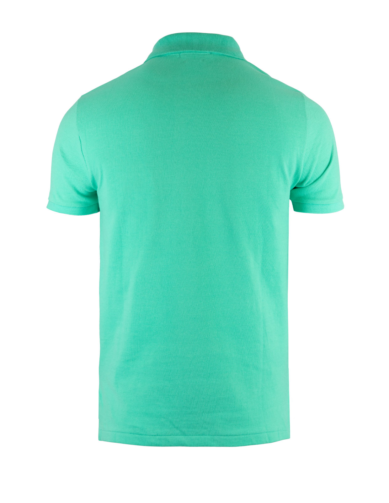 Custom Slim Fit Polo Piké Sunset Green