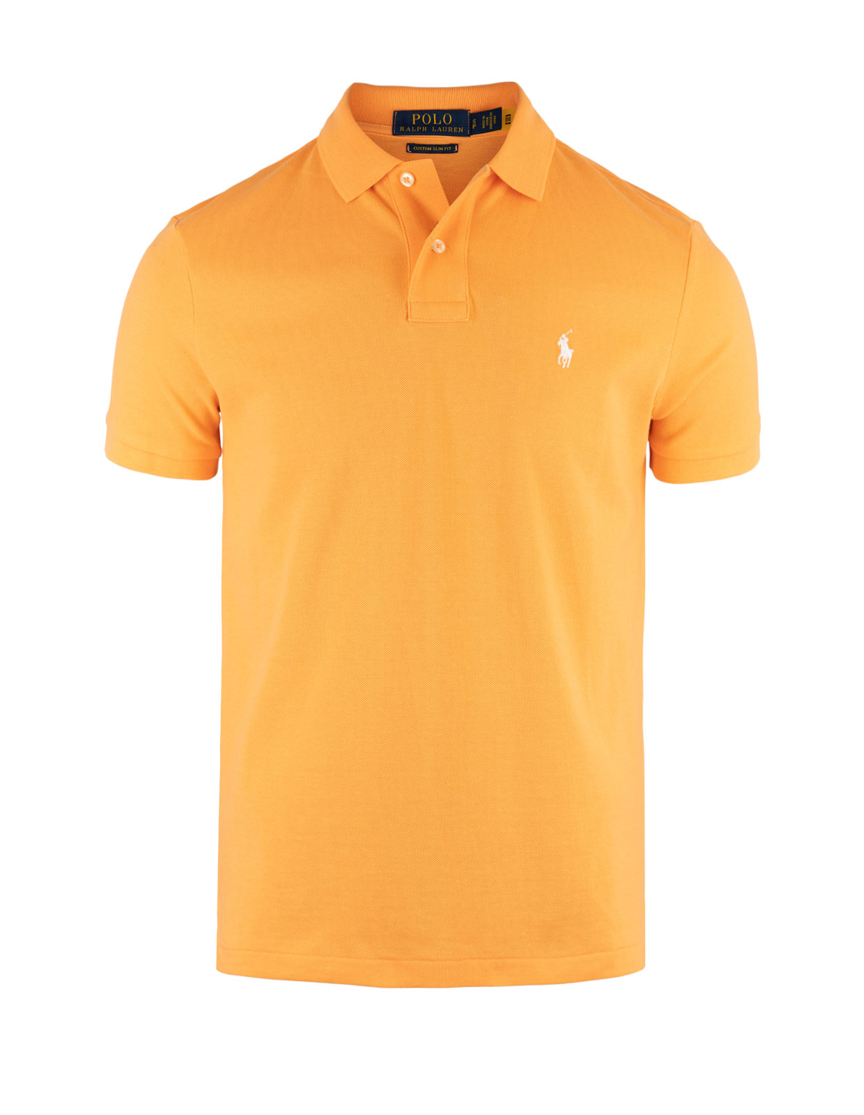 Custom Slim Fit Polo Key West Orange