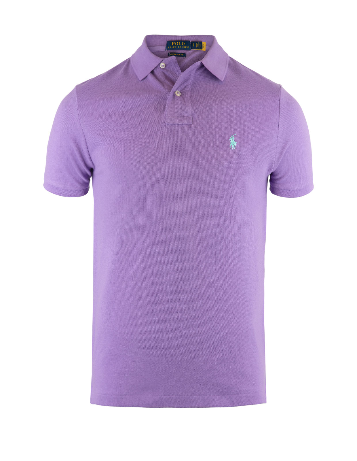 Custom Slim Fit Polo Piké Hampton Purple Stl XL