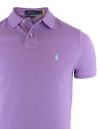 Custom Slim Fit Polo Piké Hampton Purple Stl L