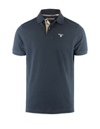 Barbour Tartan Pique Polo Shirt NY New Navy Stl XXL