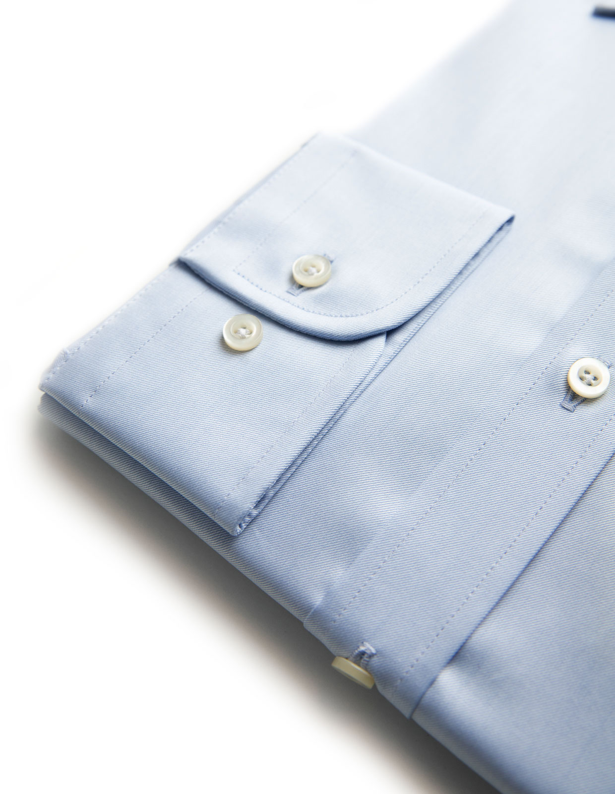 Regular Fit Cotton Shirt Light Blue Stl 45