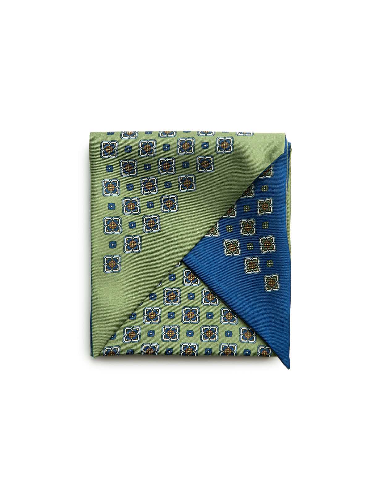 Twilly Doublesided Scarf Green/Blue