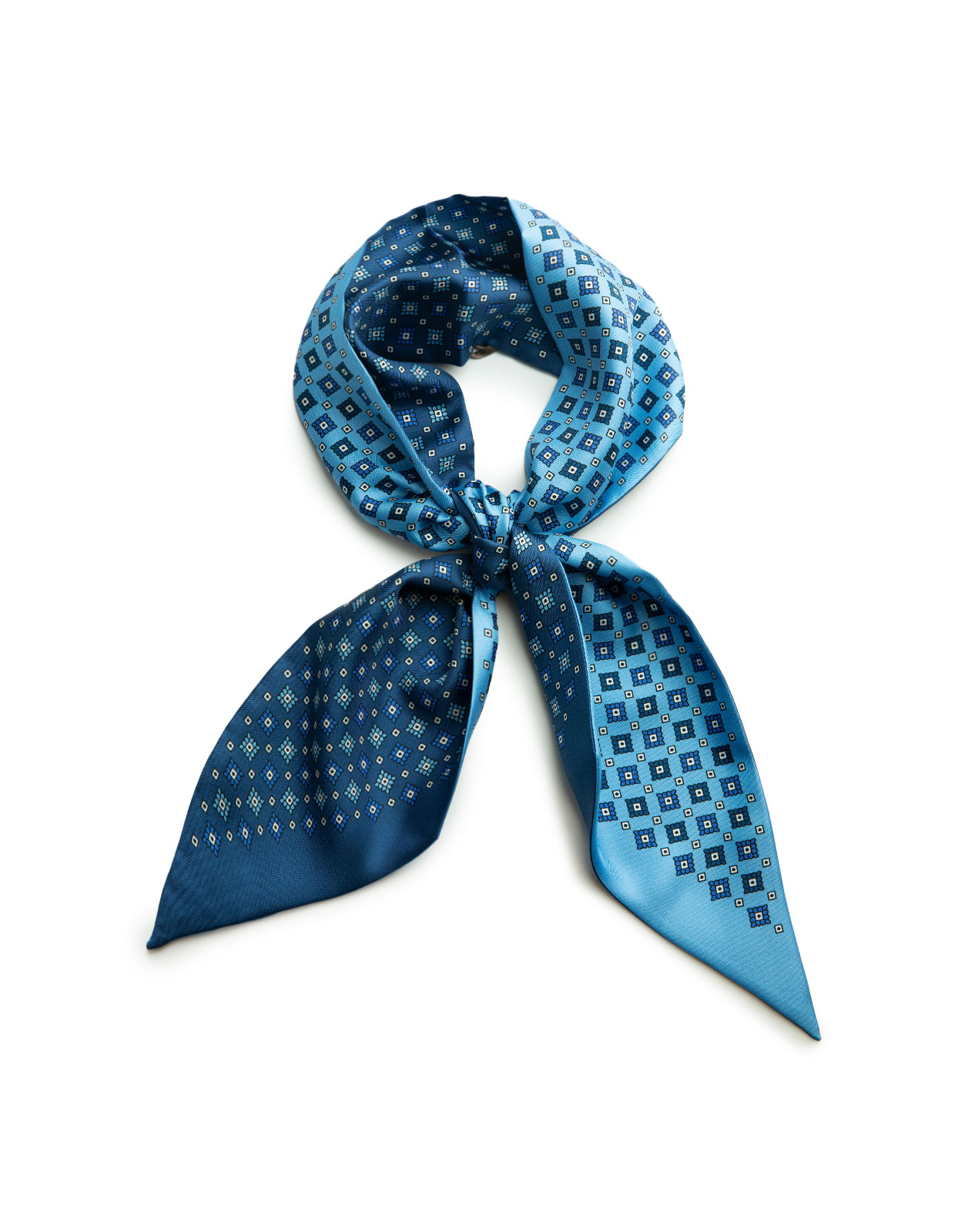 Twilly Doublesided Scarf Blue/Light Blue