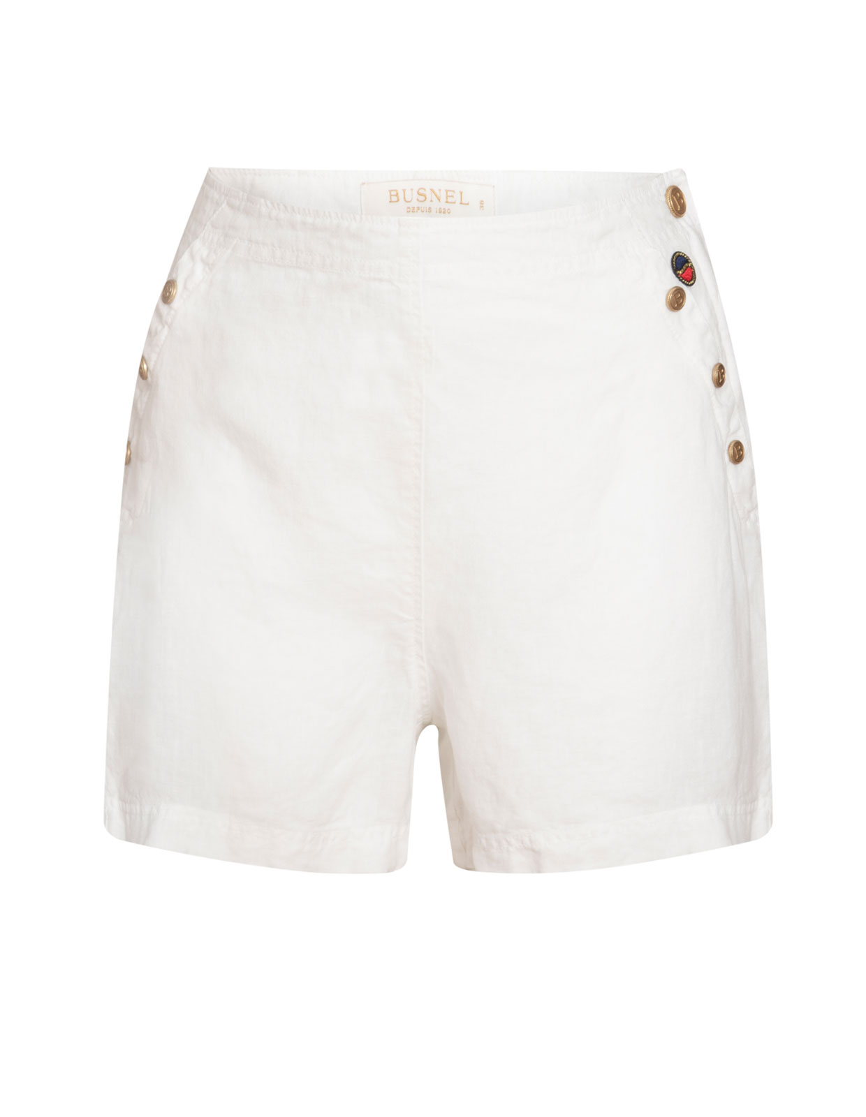 Peggie Shorts White