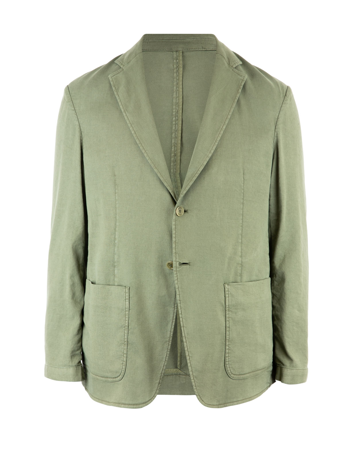 Linen Blend Jacket Green