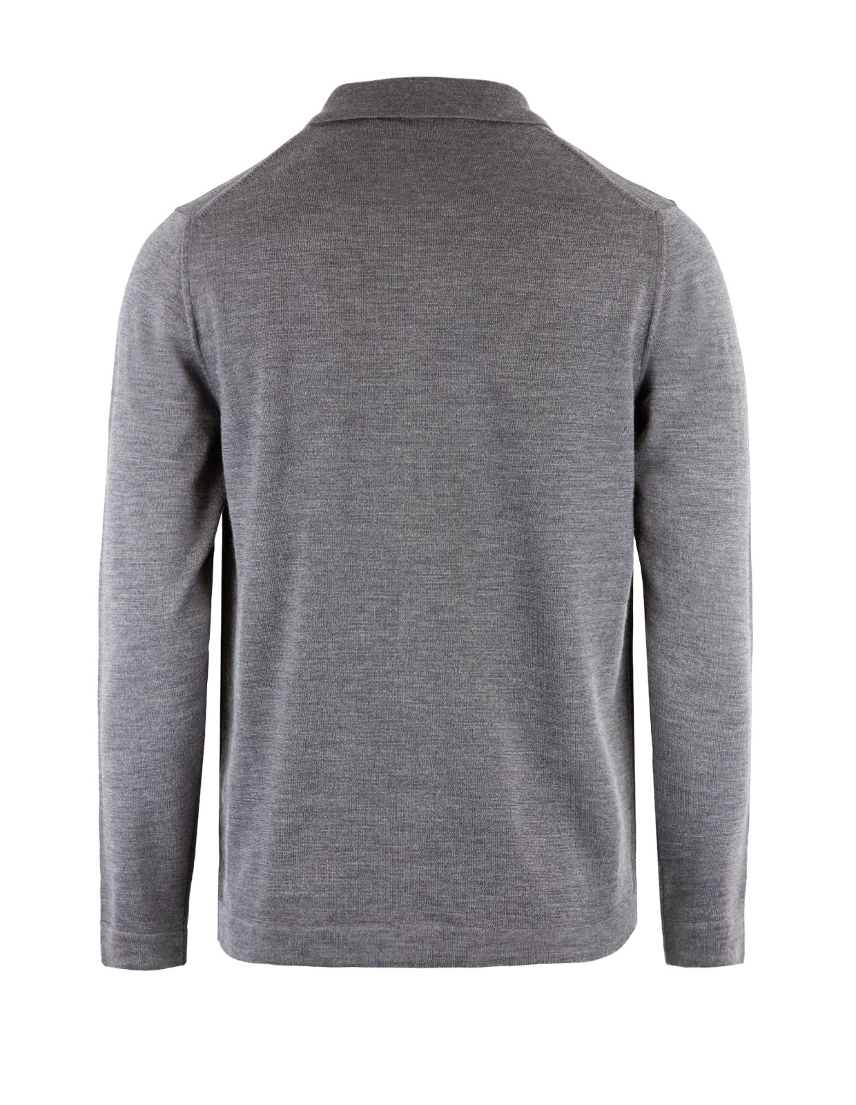 Shirt Cardigan Merino Flannel Grey