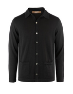 Shirt Cardigan Merino Black
