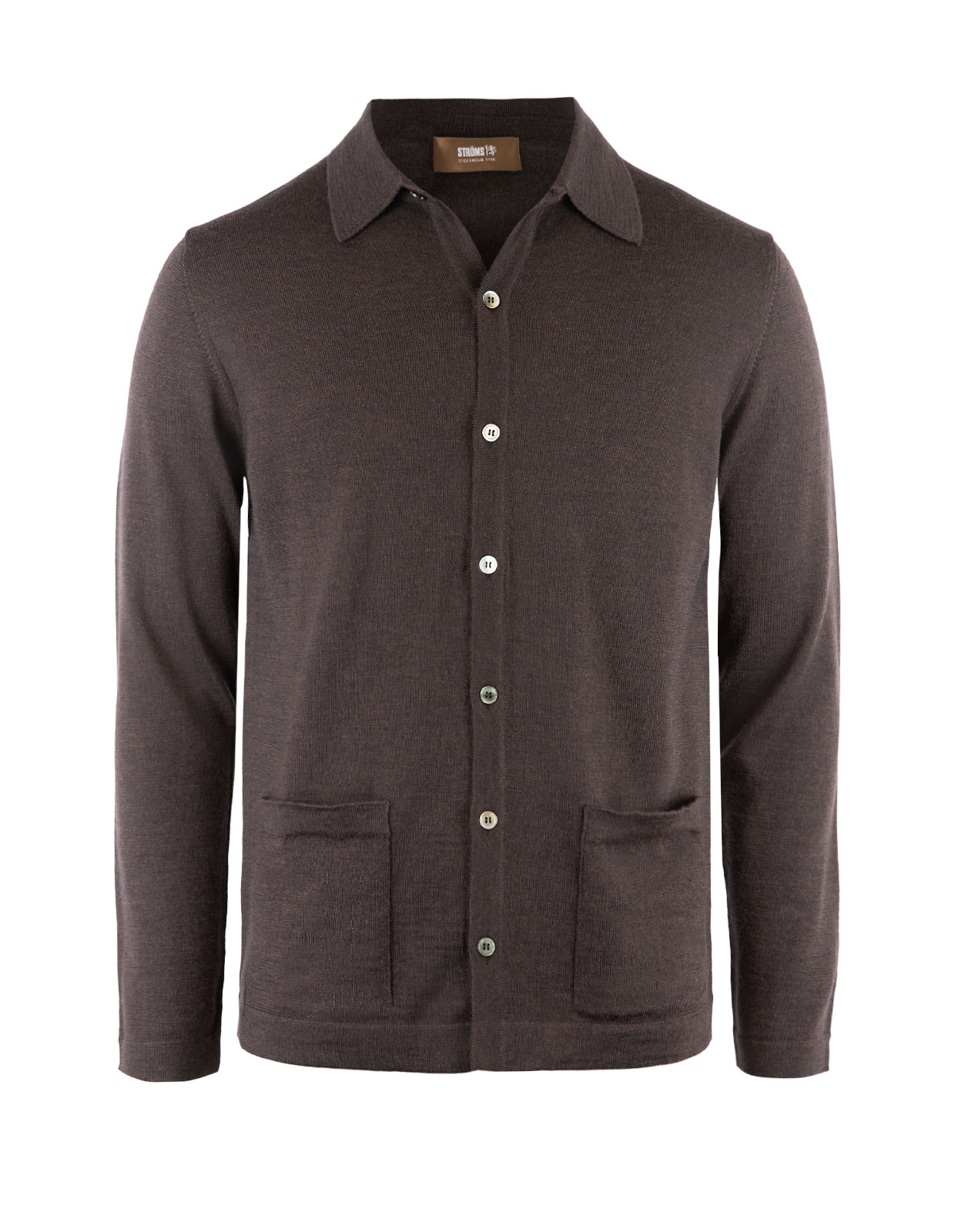 Cardigan Merinoull Brun Cardigan Merinoull Brun