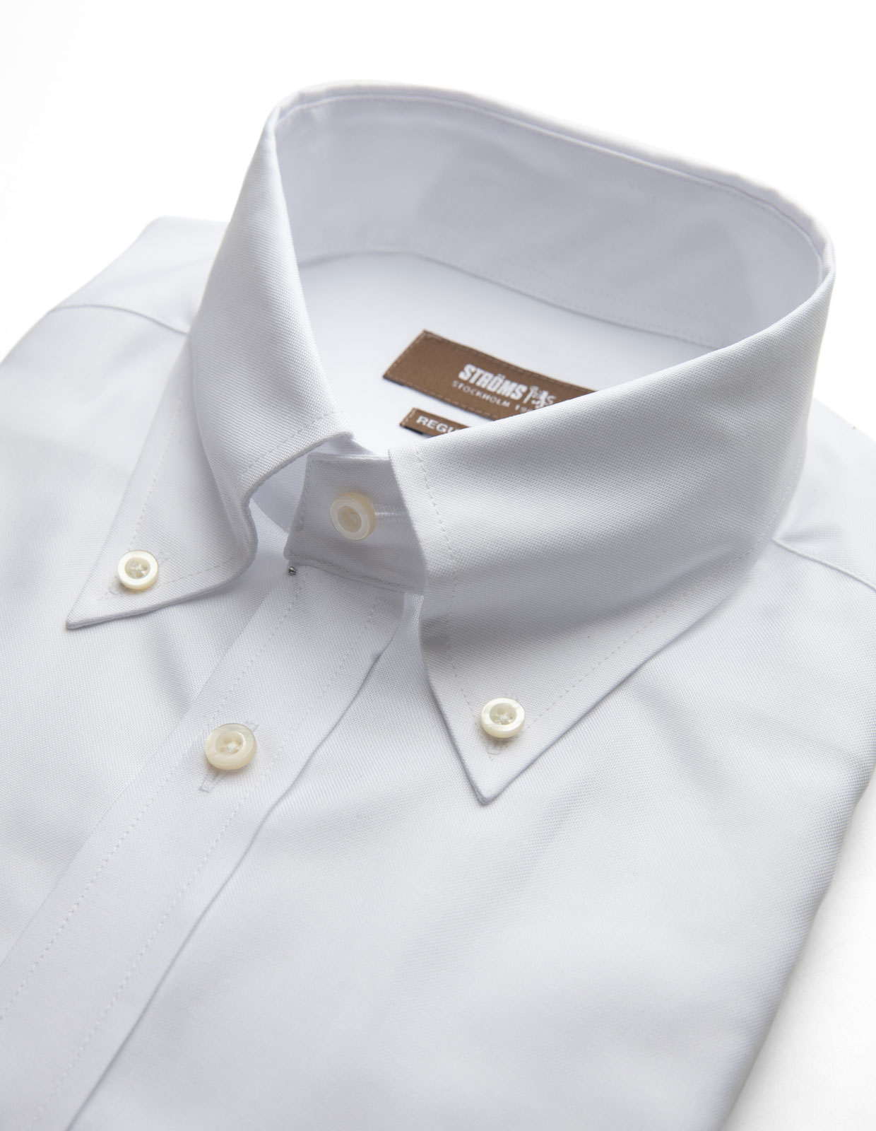 Regular Fit Button Down Summer Oxford Shirt White