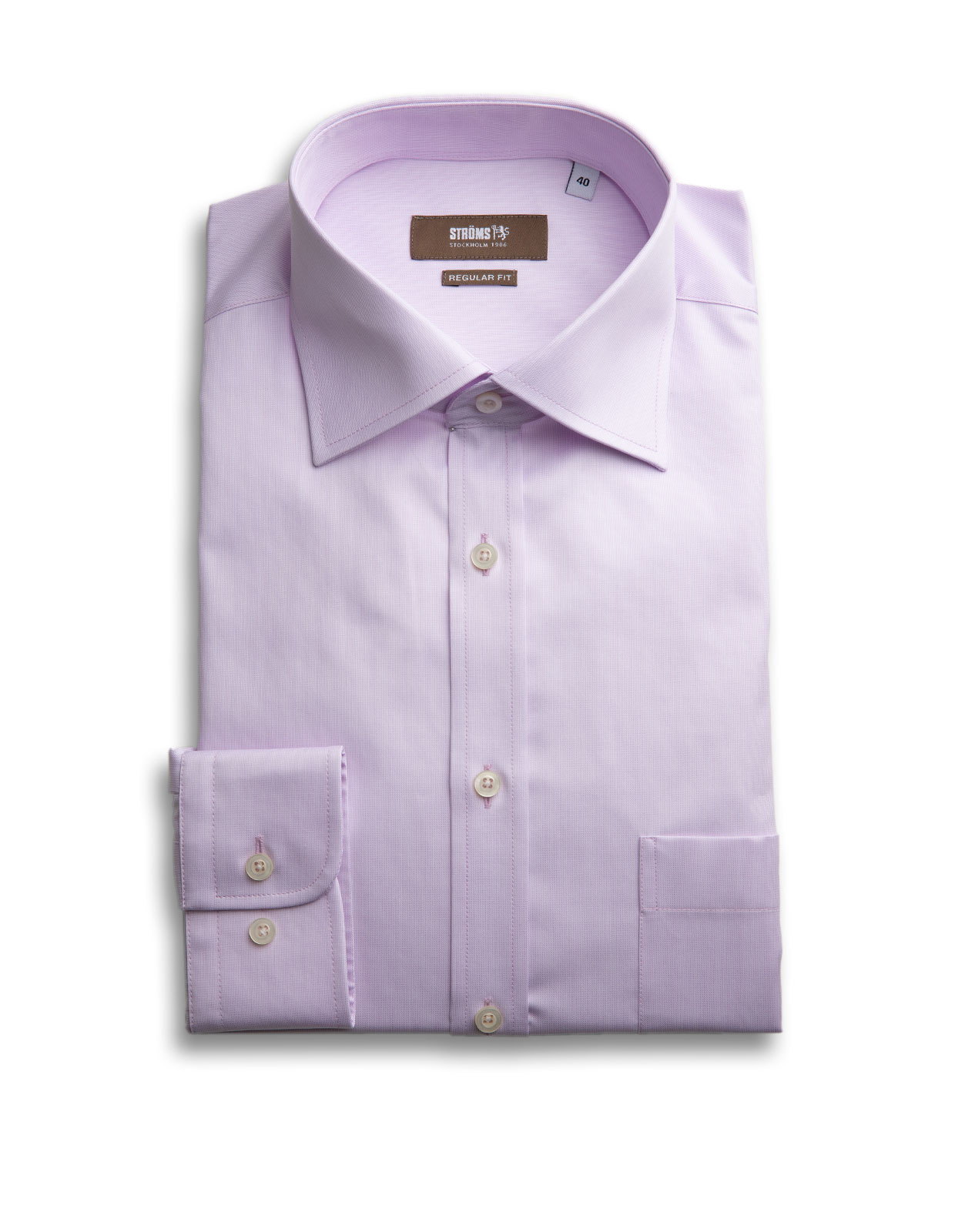 Regular Fit Cotton Shirt Lilac