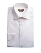 Slim Fit Skjorta Bomull Benvit