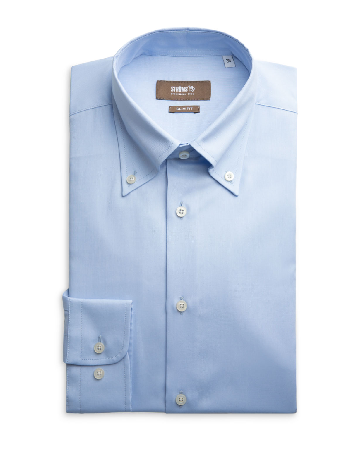 Slim Fit Oxford Skjorta Ljusblå Slim Fit Oxford Skjorta Ljusblå