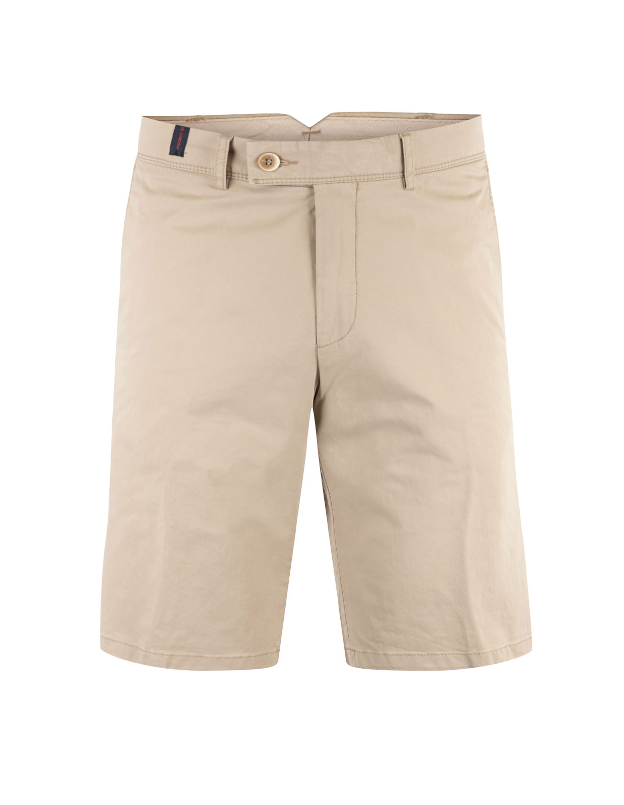 Shorts Regular Fit Cotton Stretch Sand Beige