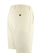 Ströms Shorts Seersucker Chalk White