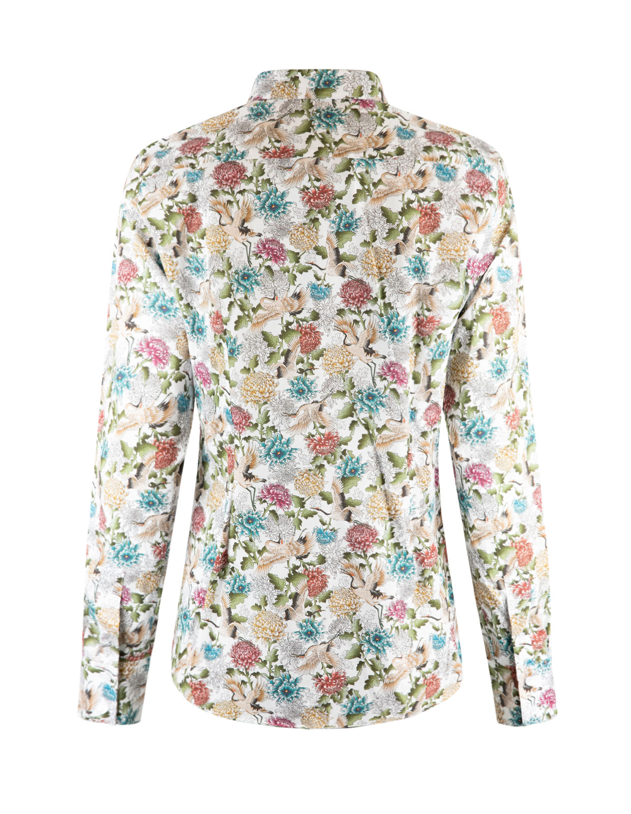 Cotton Shirt Long Sleeve Peony Cotton Shirt Long Sleeve Peony