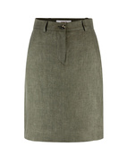 Skirt Linnen Olive Stl 34