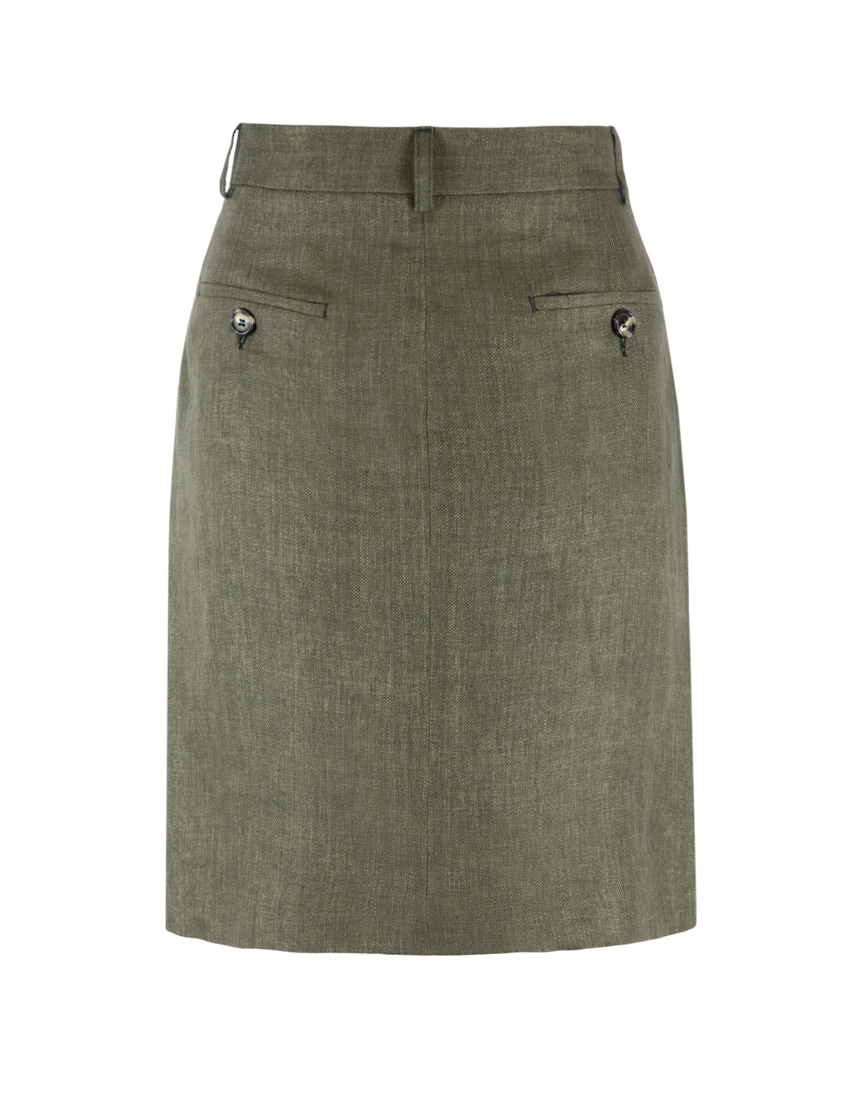 Skirt Linnen Olive