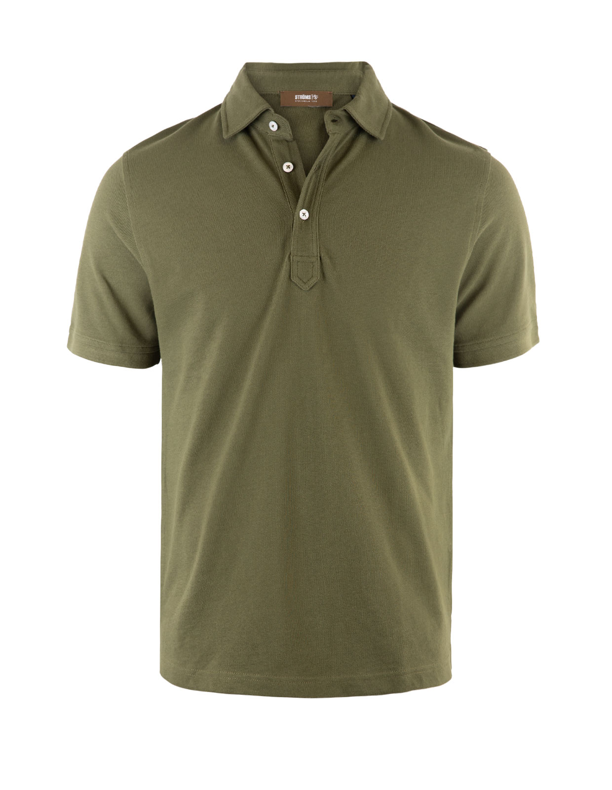 Polo Piquet Cotton Military Green