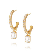 Emilia Earrings Gold/Pearl