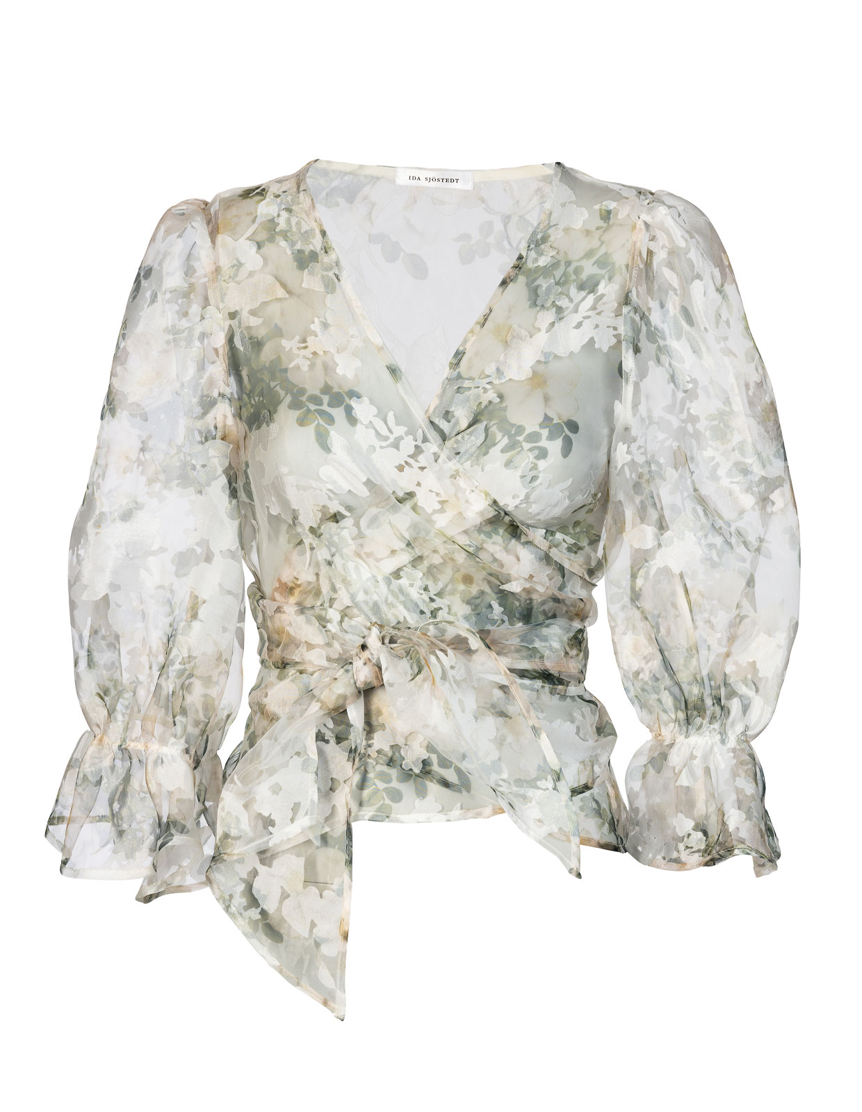 Bethany Blouse Green Floral