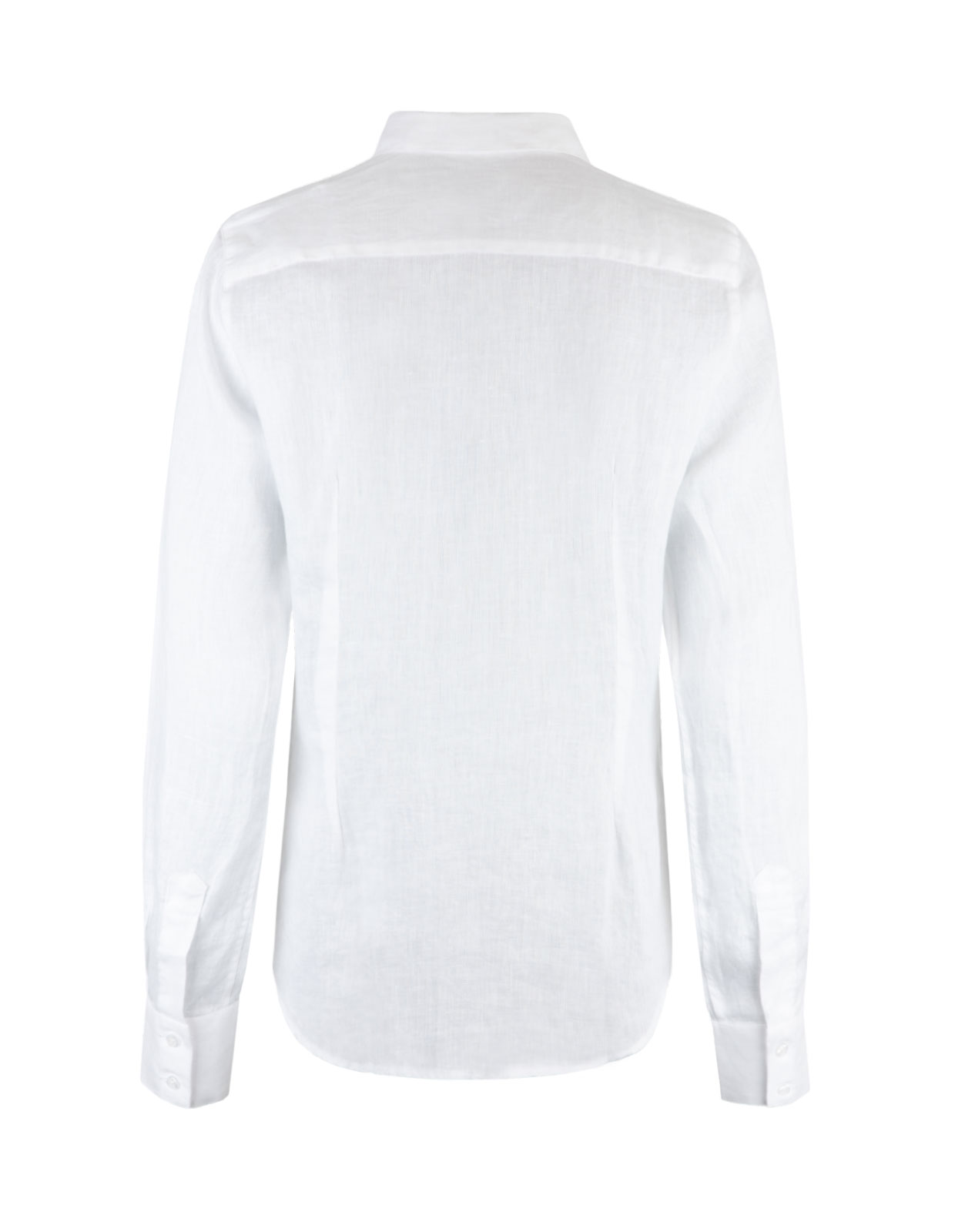 Linnen Shirt Long Sleeves White