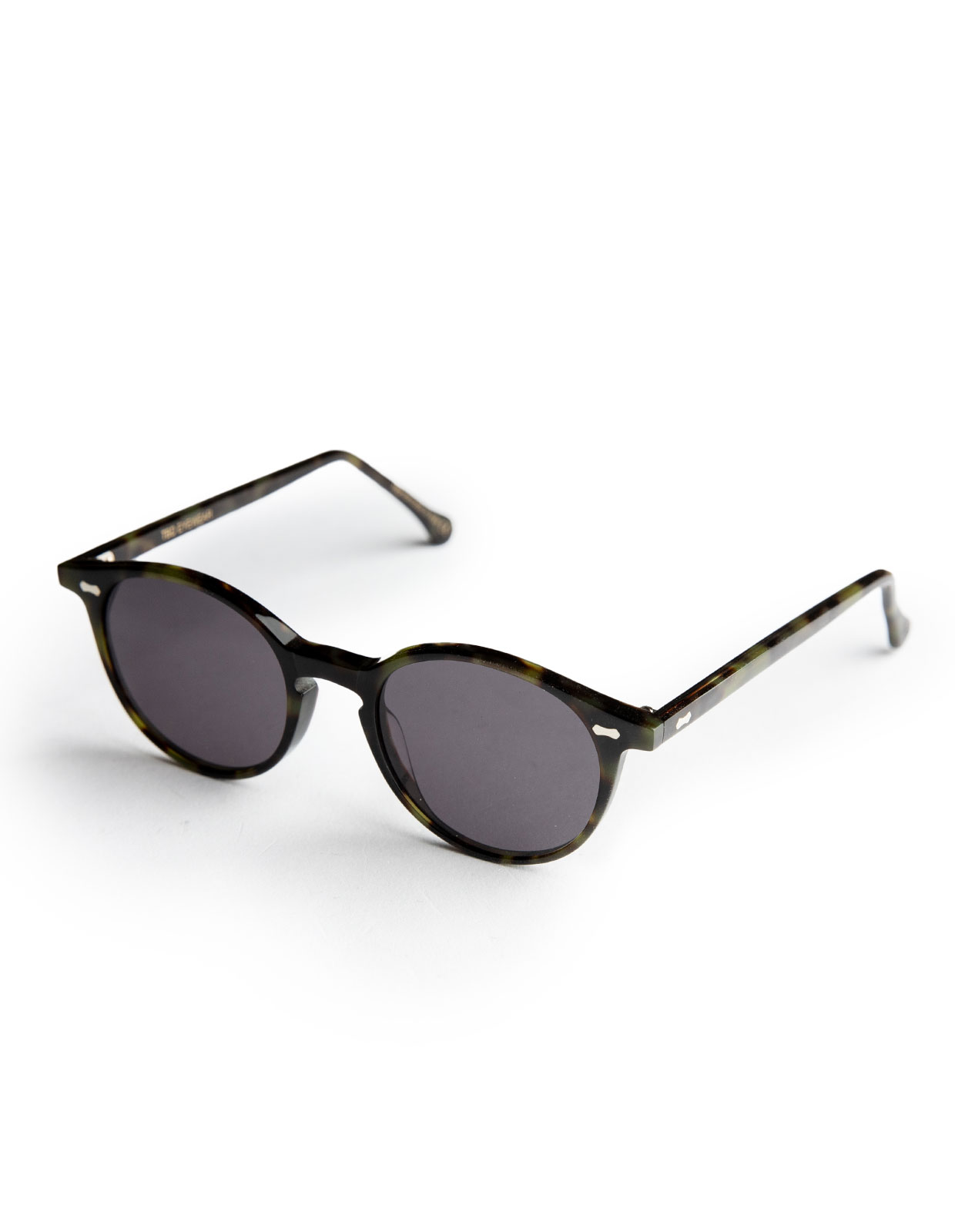 Cran Eyewear Green Tortoise Gradient Grey