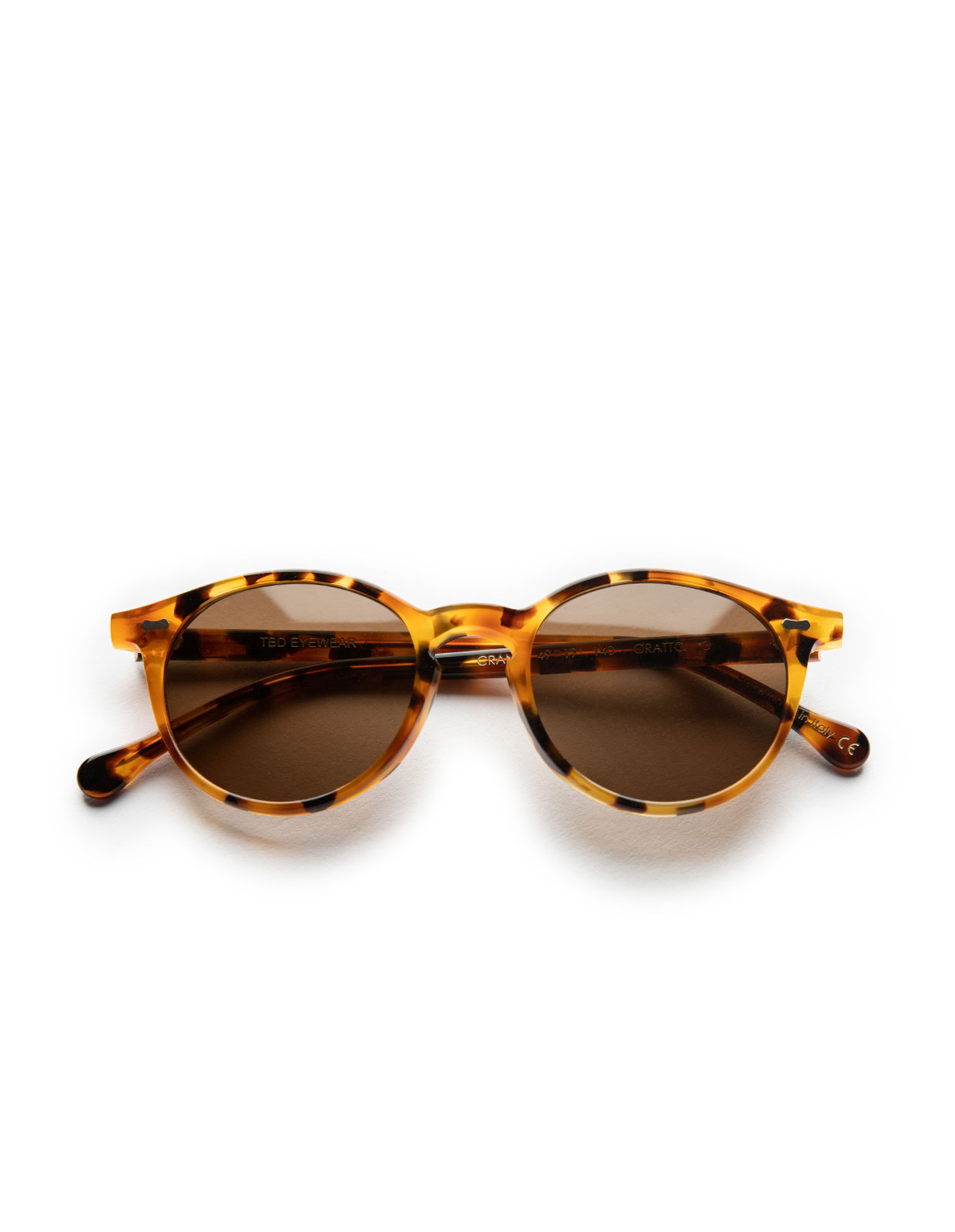 Cran Eyewear Amber Tortoise Tobacco