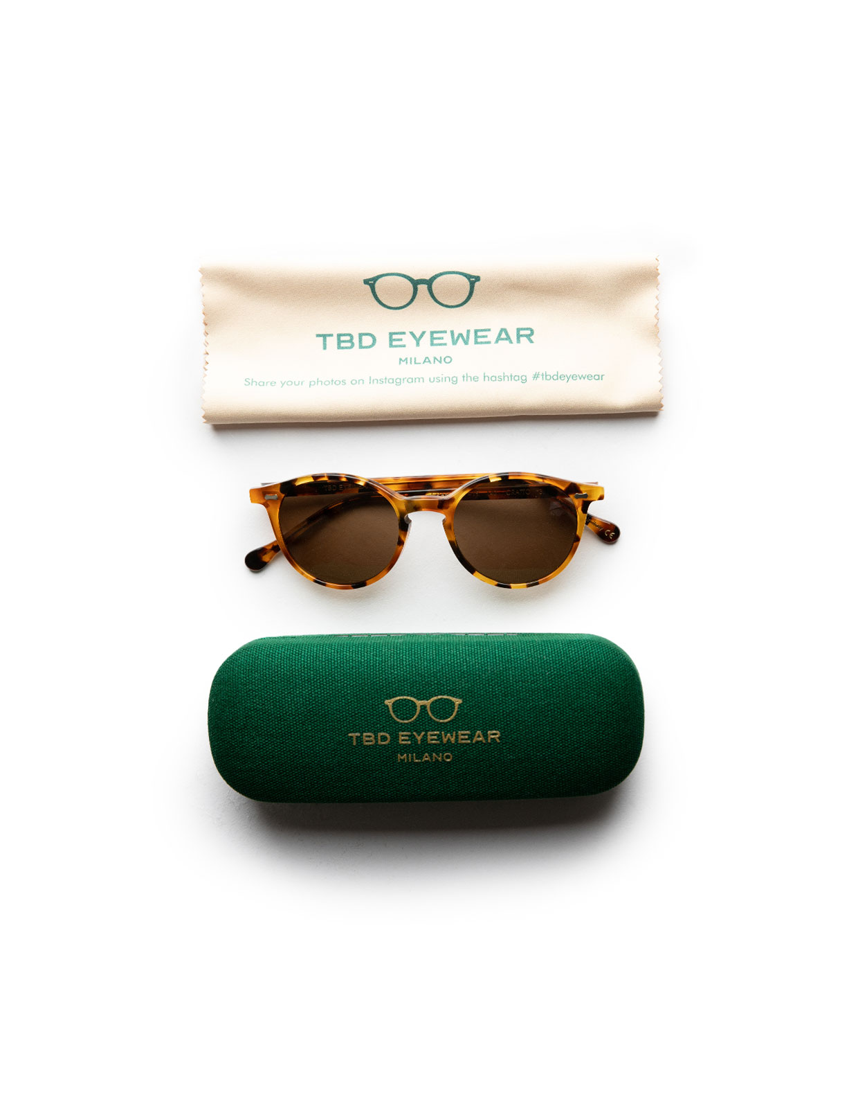 Cran Eyewear Amber Tortoise Tobacco