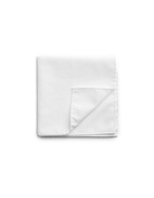 Pocket Square Cotton White