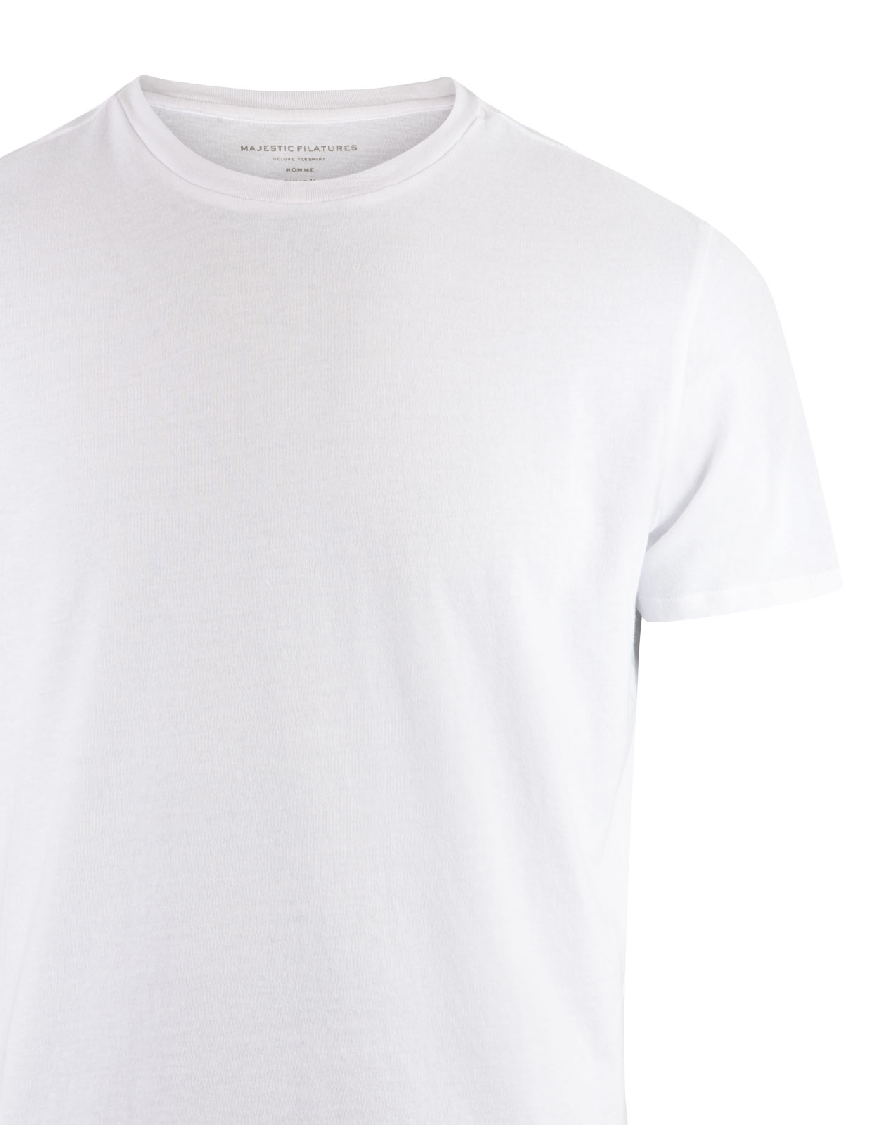 Silk Touch T-Shirt Blanc Stl XL