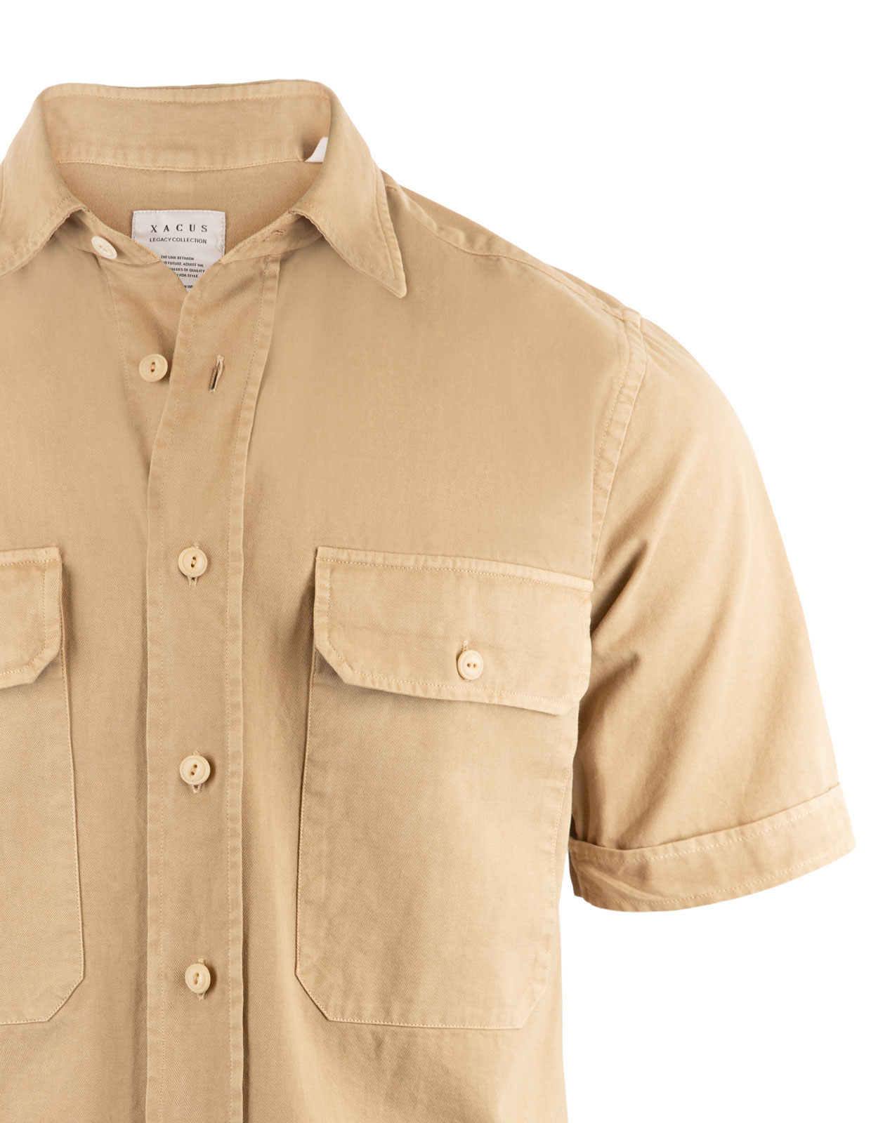 Safari Shirt Beige Stl 38