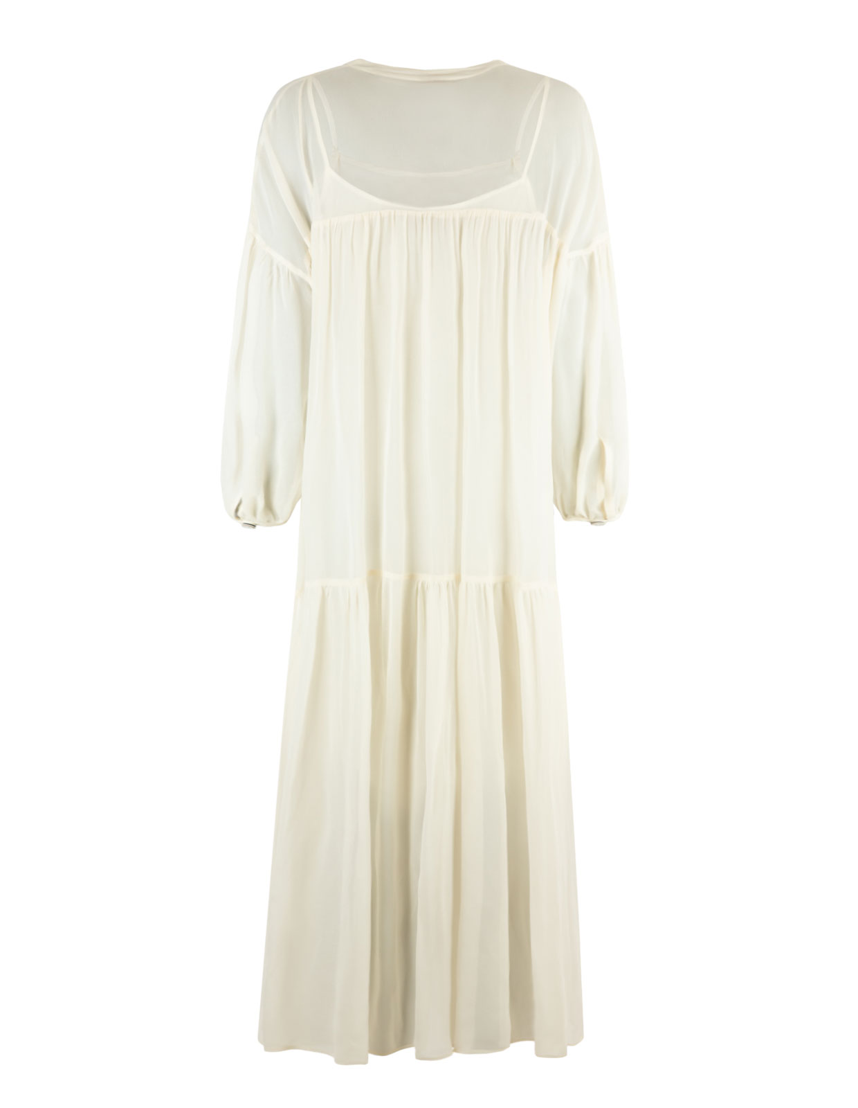 Ducina Dress Open White