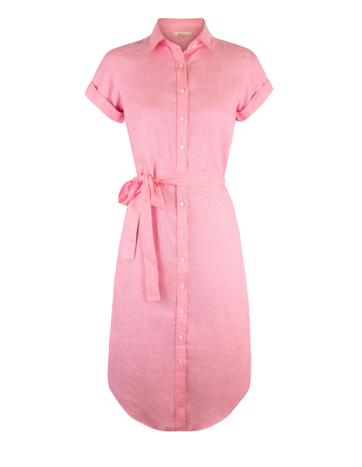 Susan Linnen Dress Pink