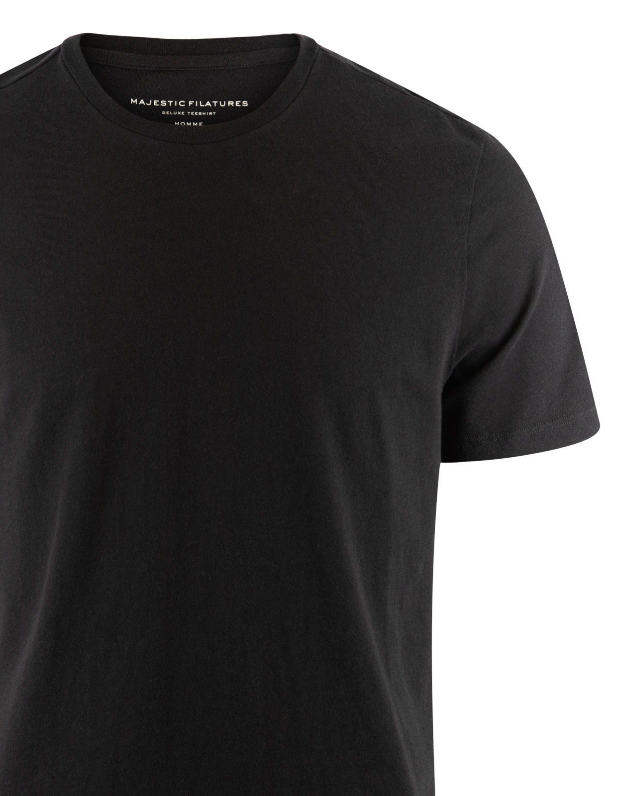 Silk Touch T-Shirt Noir Stl XL
