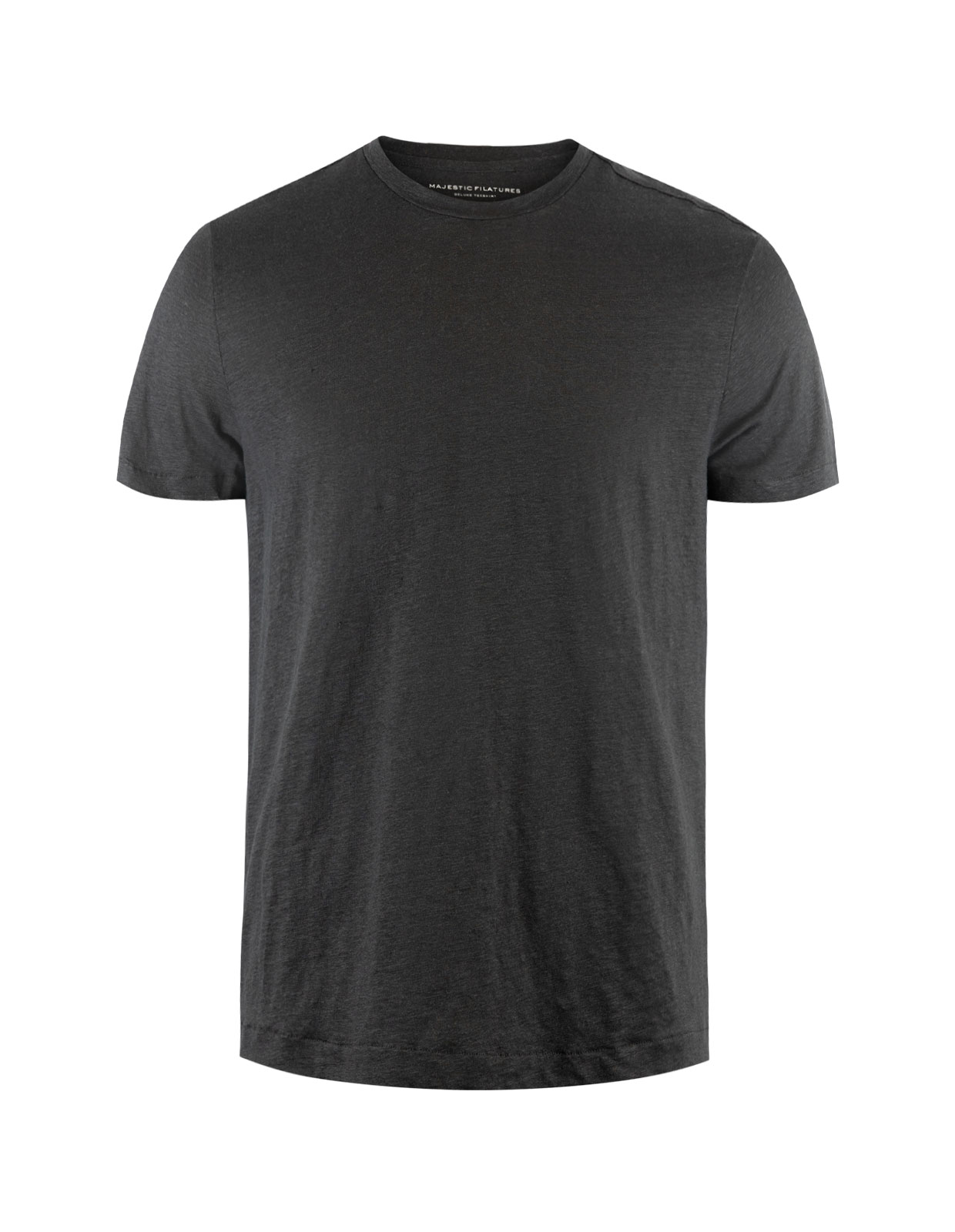 Linen T-Shirt Noir