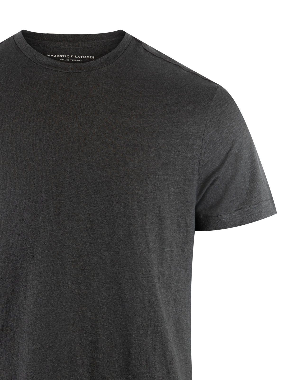 Linen T-Shirt Noir