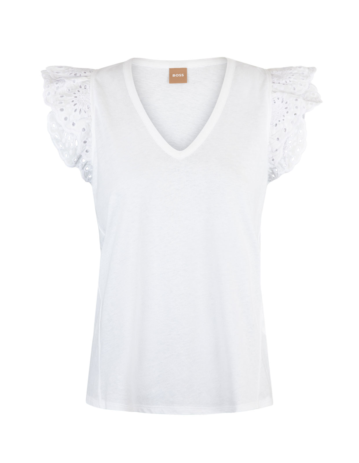 Eboho Embroidered Top White