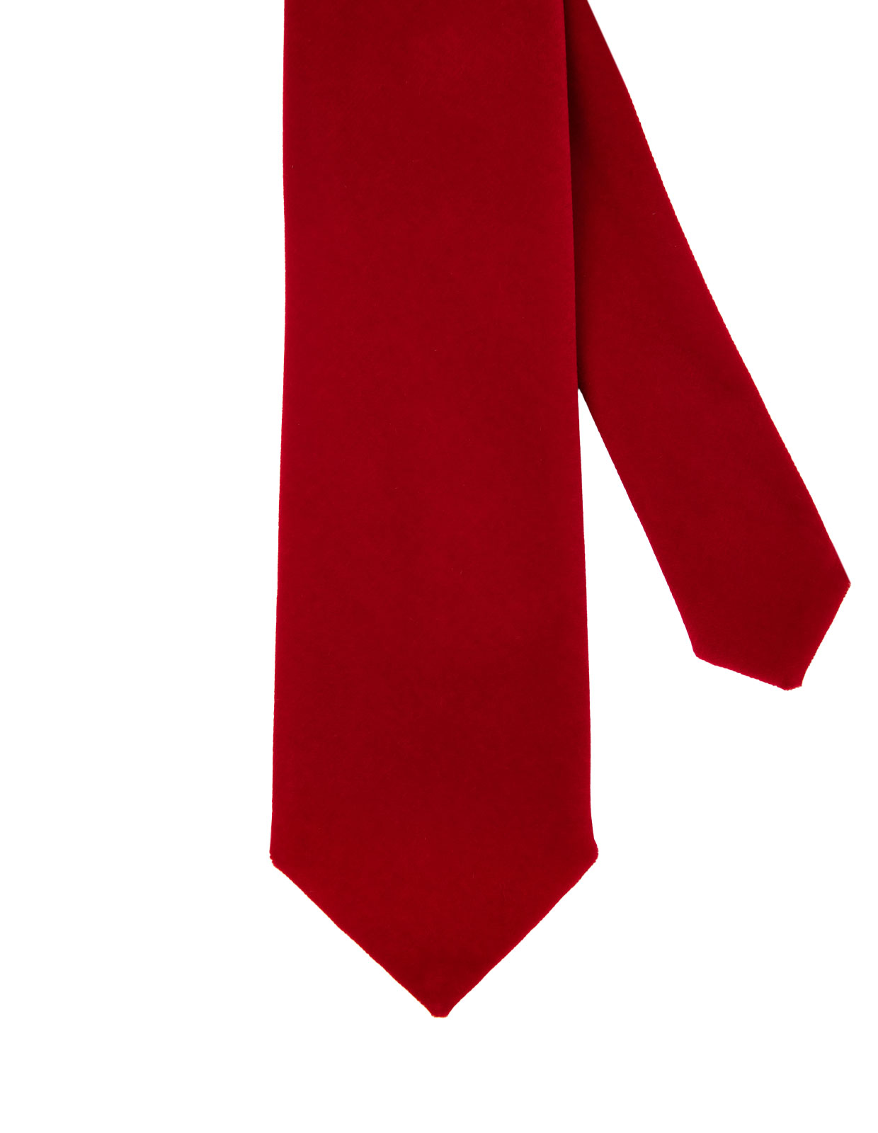Velvet Tie Red