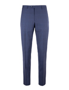 Leader Suit Wool Blue Check Stl 152