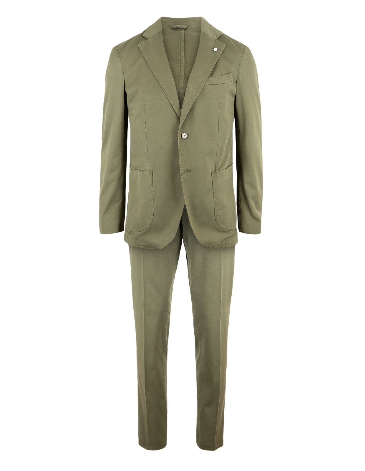 Jack Regular Suit Cotton Stretch Olive